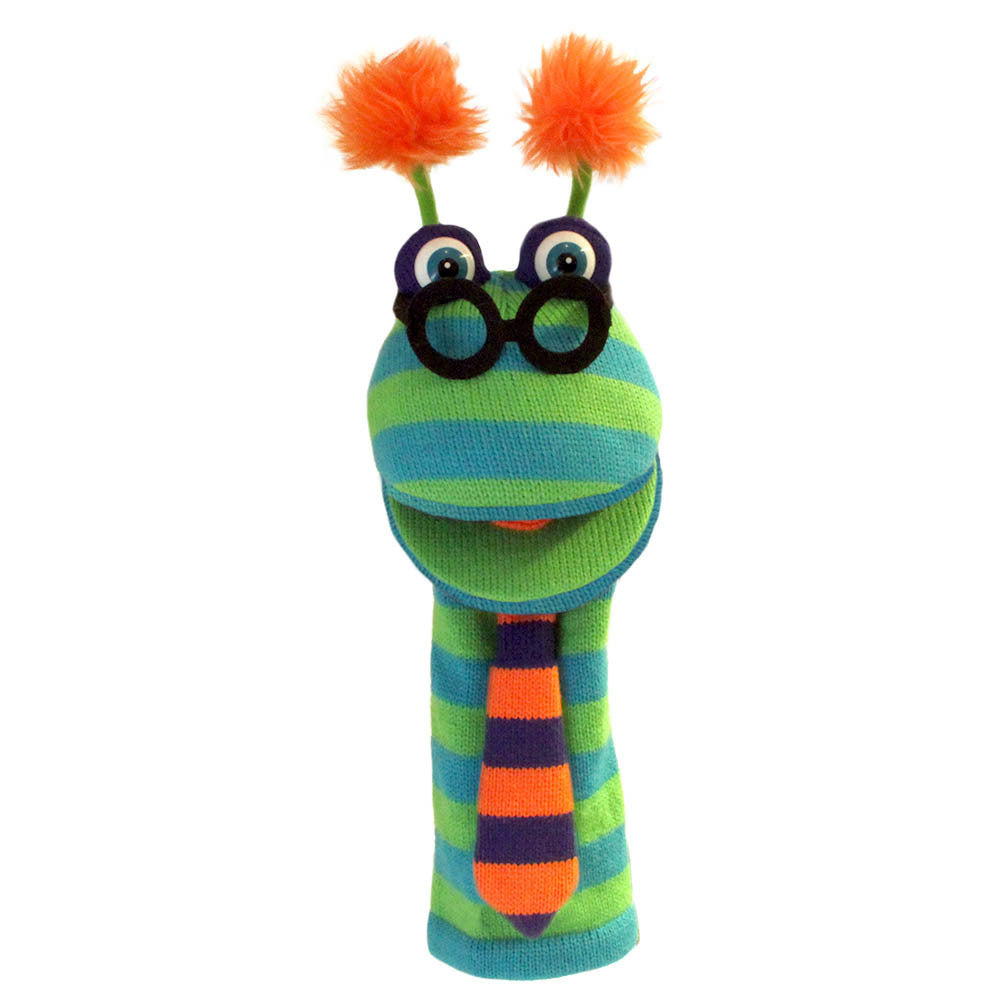Knitted Hand Puppet - Dylan