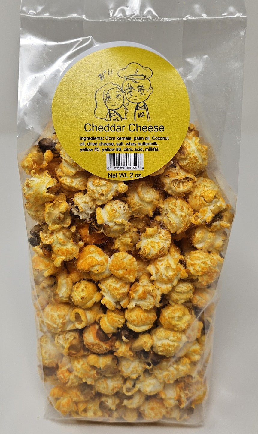 H2 Cheddar Cheese Popcorn 2.5 oz