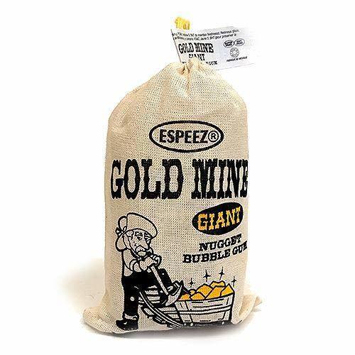 Espeez Gold Mine Nugget Bubble Gum 8.82 oz.