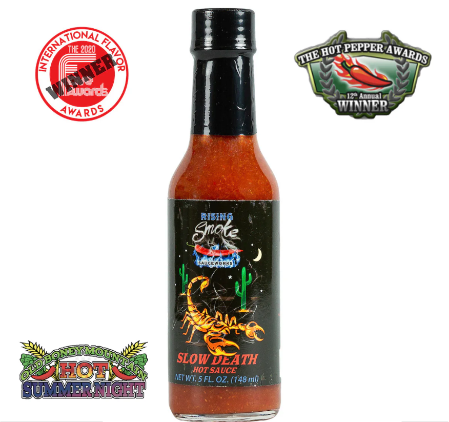 Slow Death Hot Sauce, 5 oz.
