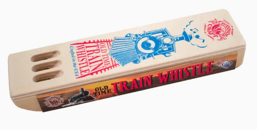Three-Note Wooden Train Whistle