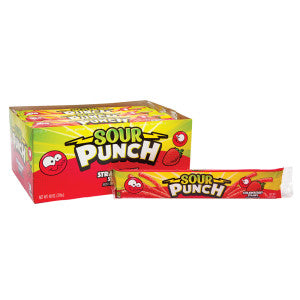 Sour Punch Straws Strawberry