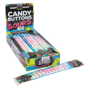 Sour Candy Buttons – Half Nuts