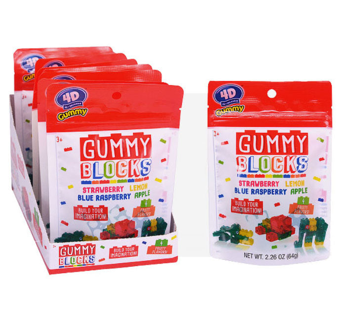 Gummy Blocks Hanging Bag