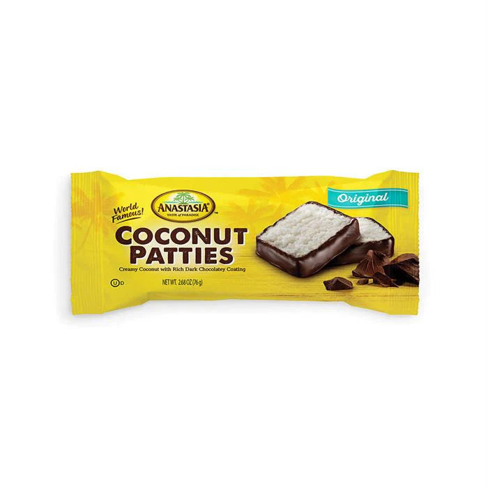 Oh!asis Original Coconut Patties, 2 Pieces