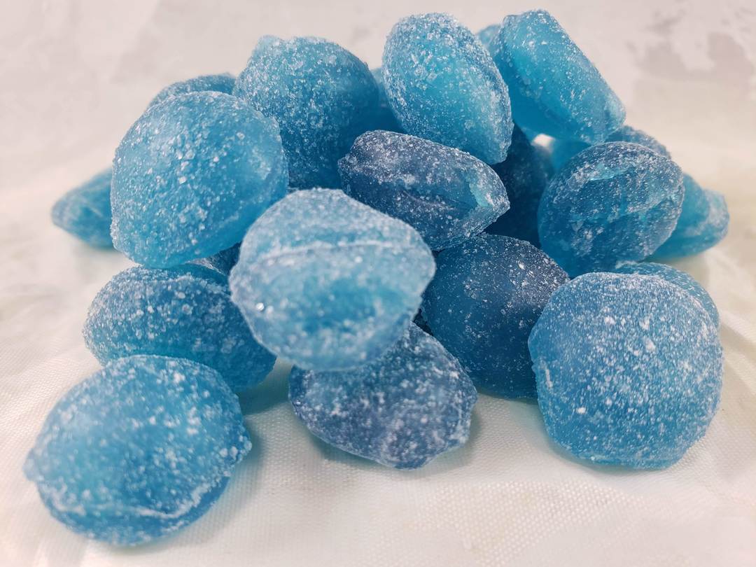 Wicked Sour Blue Raspberry Hard Candy Drops, 4.5 Ounces