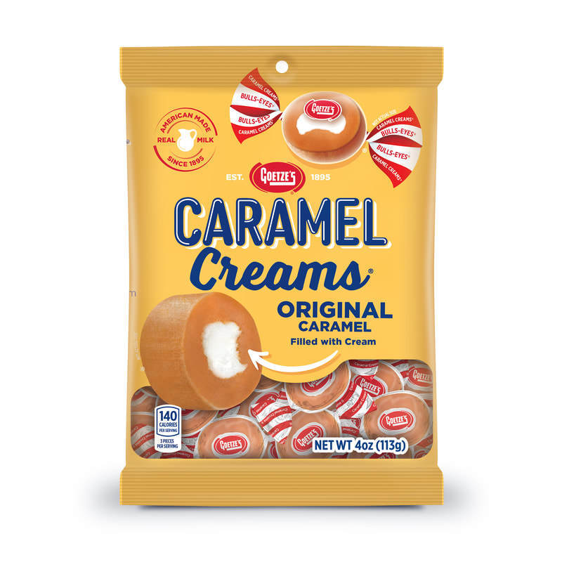 Goetze’s Original Caramel Creams 4 oz. Old North State Candy and Gifts