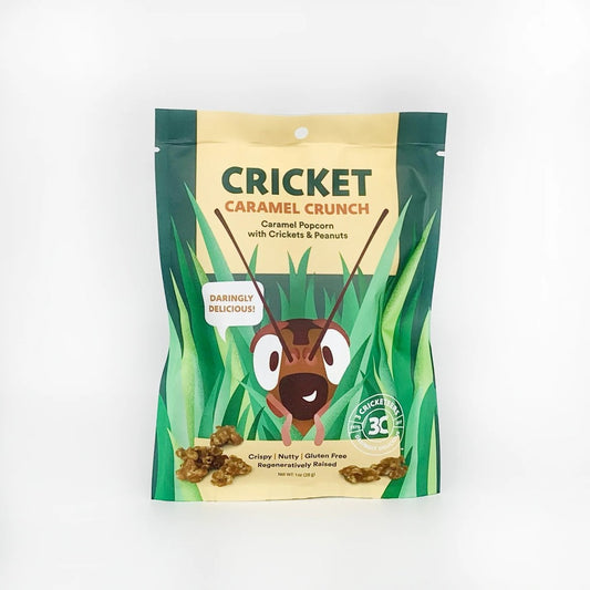 3 Cricketeers Cricket Caramel Crunch Popcorn