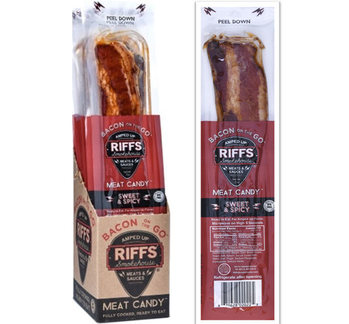 Riff's Smokehouse Bacon on the Go Sweet & Spicy 0.7 oz.