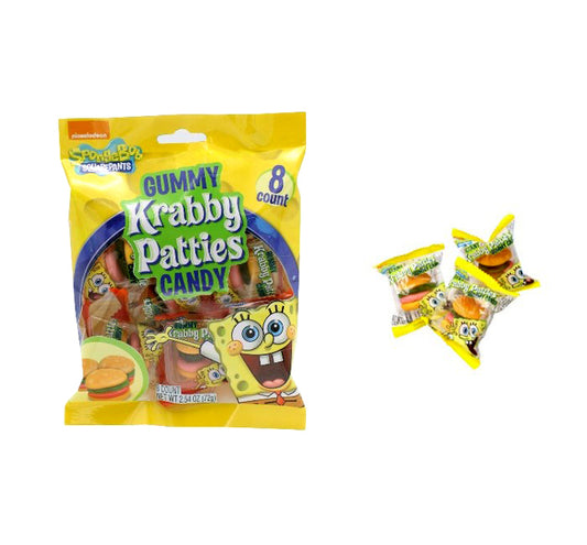 Krabby Patties Gummy Candy 2.54 oz.