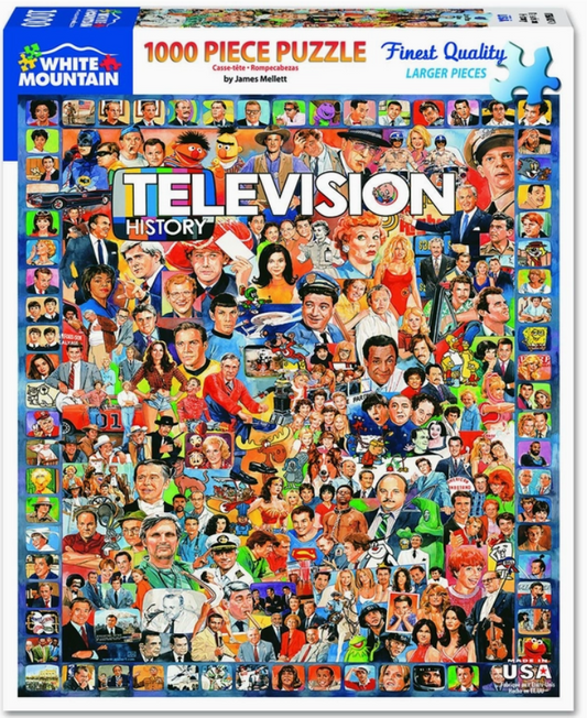 Television History (270pz) - 1000 Piece Jigsaw Puzzle