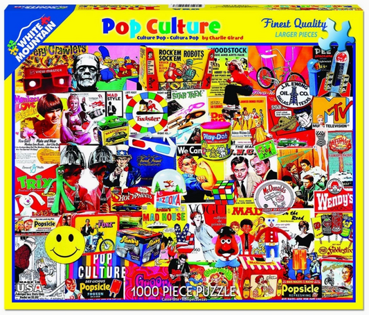 Pop Culture (1148pz) - 1,000 Piece Puzzle Jigsaw Puzzle