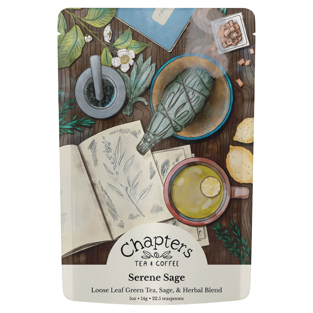 Serene Sage Calming Loose Leaf Tea, 1 oz.