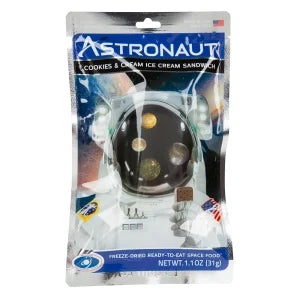 Astronaut Freeze Dried Cookies & Cream Ice Cream Sandwich, 1.1 oz.