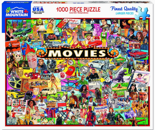 The Movies (1338pz) - 1000 Piece Jigsaw Puzzle