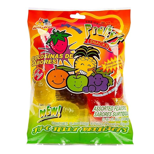 The Original Fruity's Snacks Ju-C Jelly Delicacies, 12.6 oz.