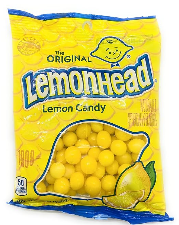 Lemonhead Peg Bag, 4.5 oz.