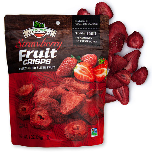 Brother's All Natural Fruit Crisps Strawberry 1 oz.
