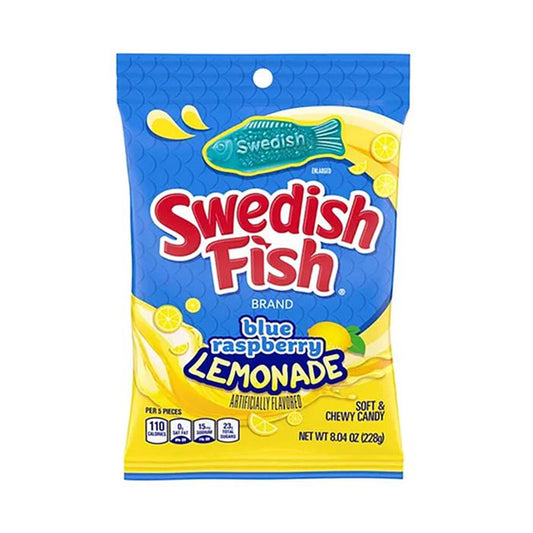 Swedish Fish Blue Raspberry Lemonade 8.4 oz.