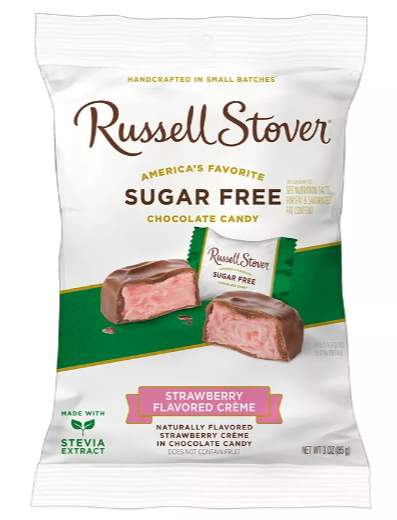 Russell Stoven Sugar Free Strawberry, 2.5 oz.