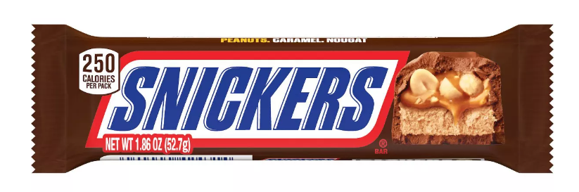 Snickers Candy Bar, 1.86 oz.