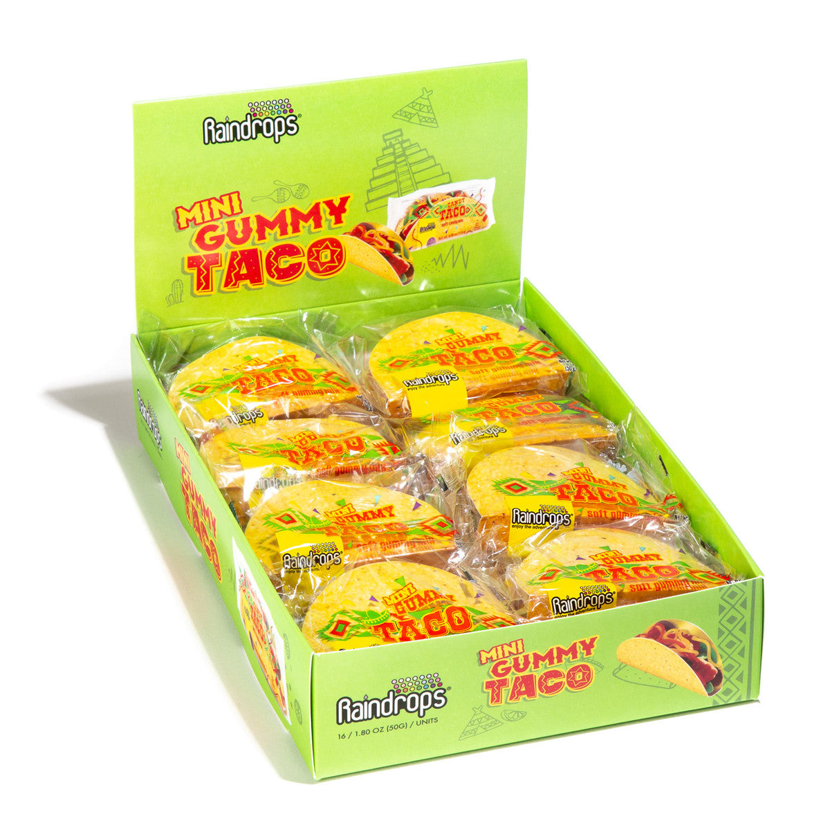 Raindrops Gummy Taco Mini, 1.8 oz.