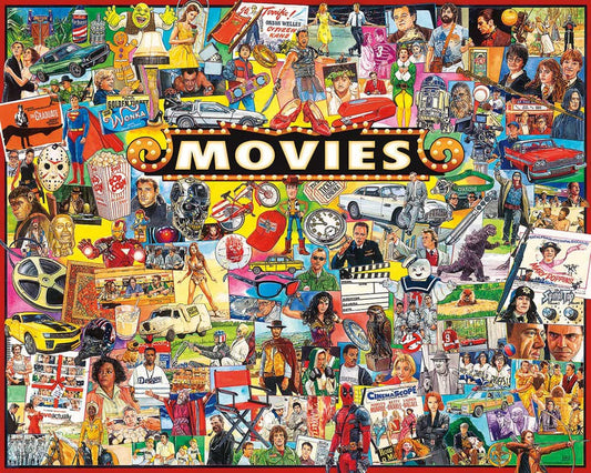 The Movies (1338pz) - 1000 Piece