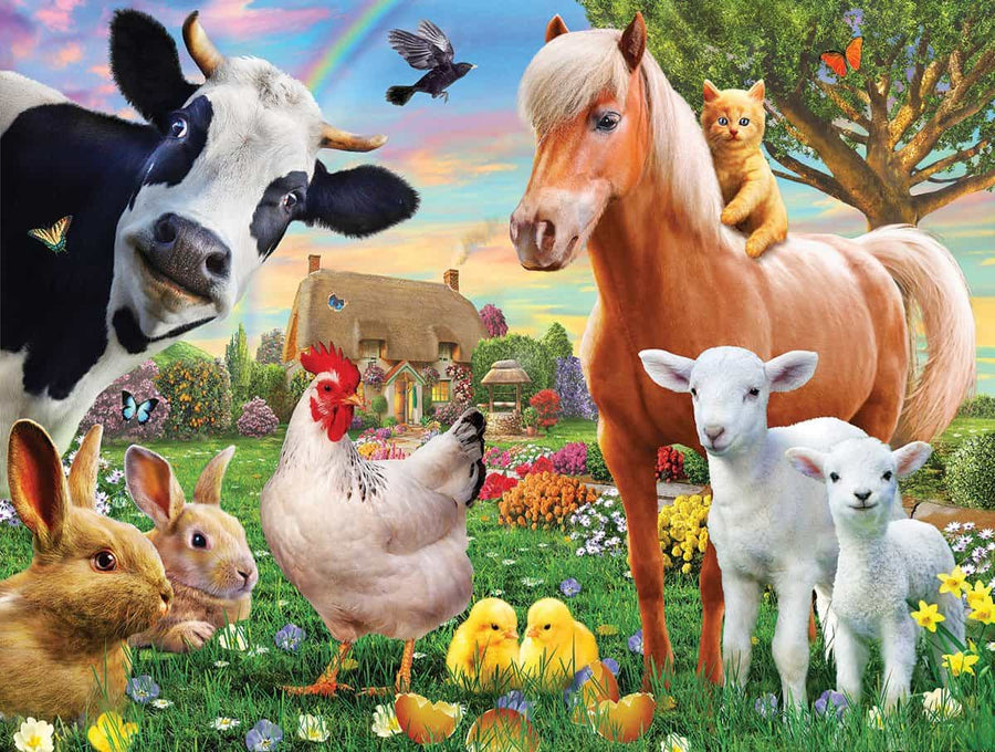 Farm Animals (1368pz) - 300 Piece
Jigsaw Puzzle