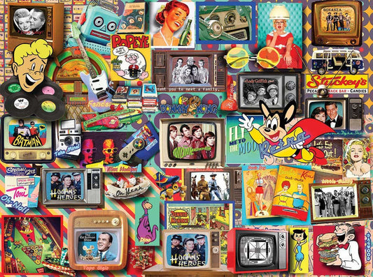 Retro (1375pz) - 500 Piece Jigsaw Puzzle