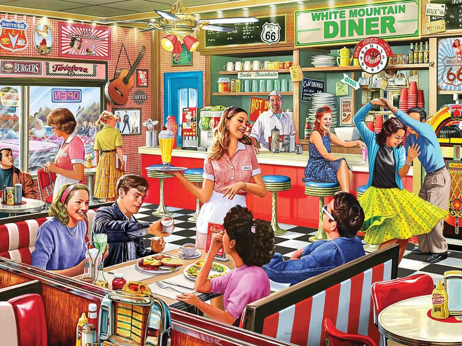 American Diner (1397pz) - 1000 Piece
Jigsaw Puzzle
