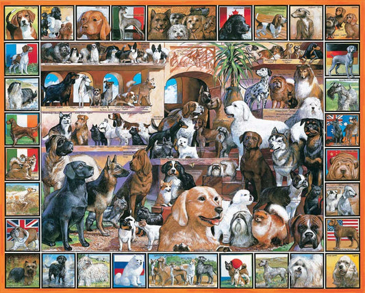 World of Dogs (141pz) - 1000 Piece
Jigsaw Puzzle