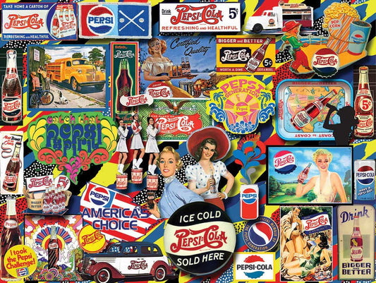 Vintage Pepsi (1436pz) - 1000 Piece
Jigsaw Puzzle