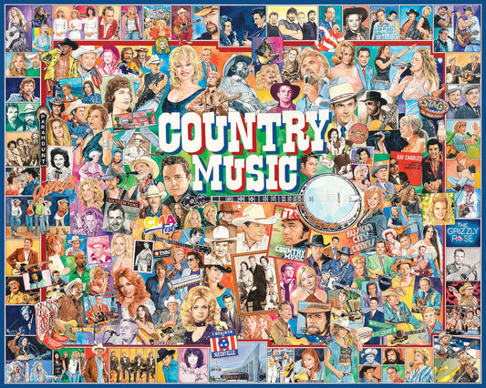 Country Music (1740pz) - 1000 Piece
Jigsaw Puzzle