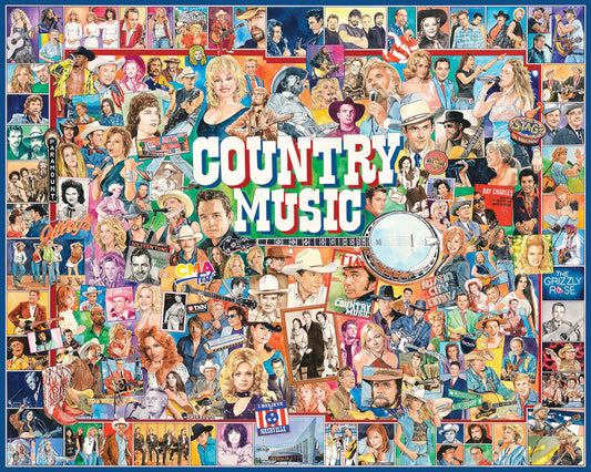 Country Music (1740pz) - 1000 Piece Jigsaw Puzzle
