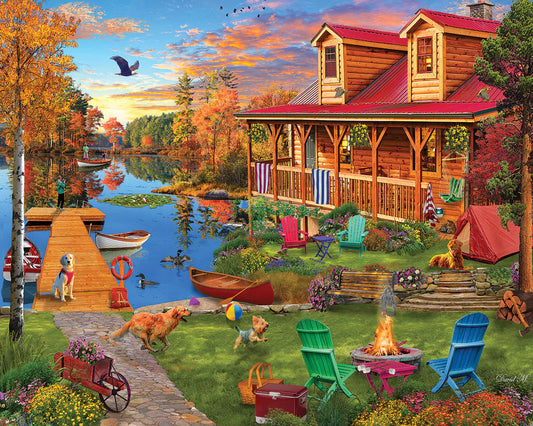 Adventures At The Lake 1000 pc Puzzle