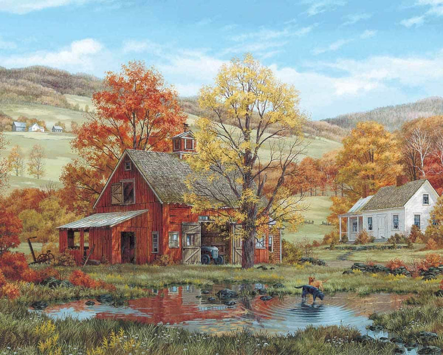 Friends in Autumn (189pz) - 1000 Piece