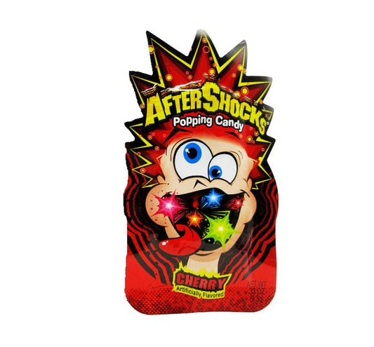 Aftershocks Popping Candy Cherry, 0.33 oz.
