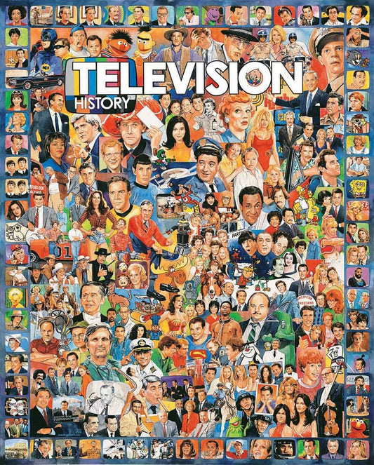 Television History (270pz) - 1000 Piece
Jigsaw Puzzle