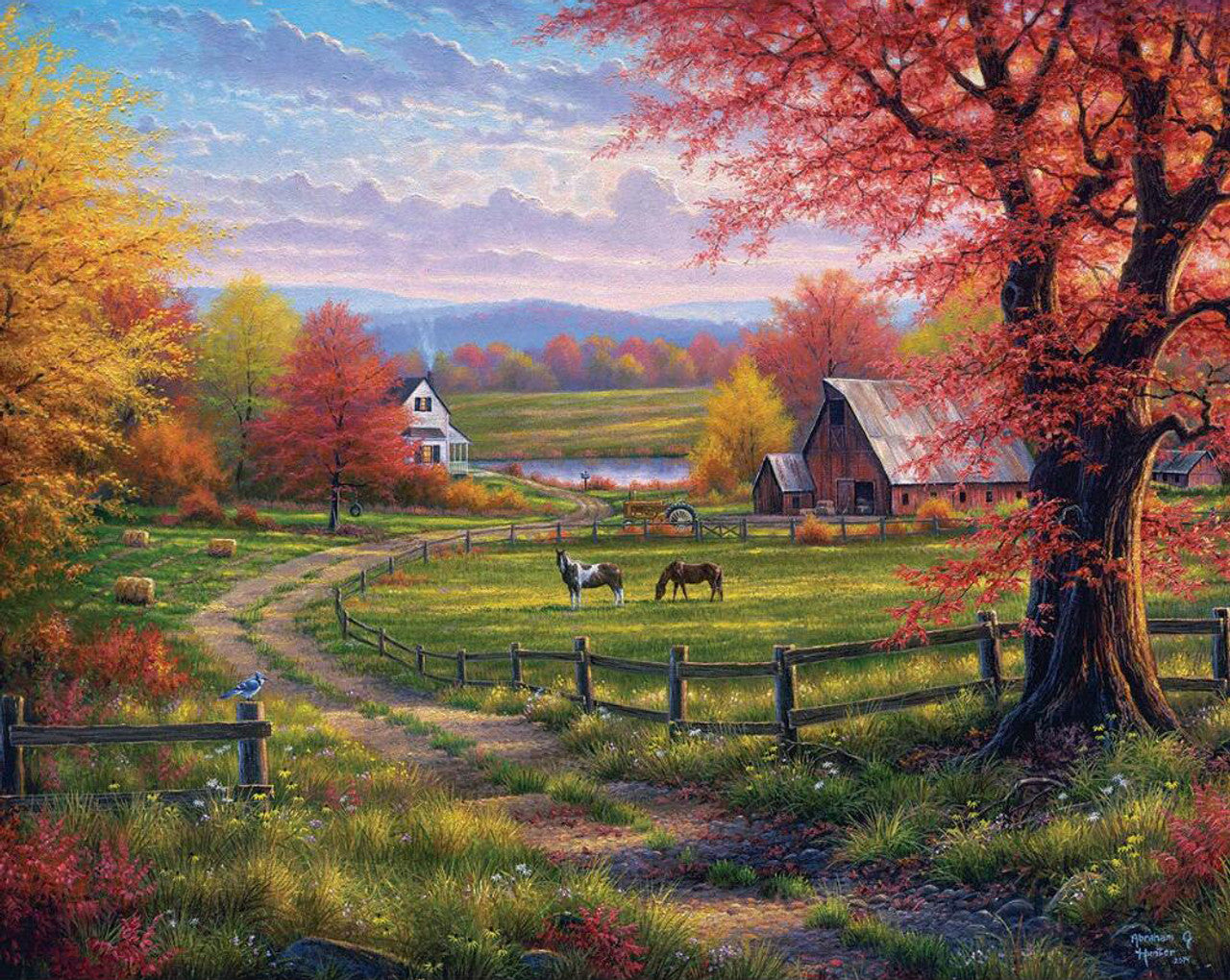 Peace and Tranquility - 1000 Piece Jigsaw Puzzle