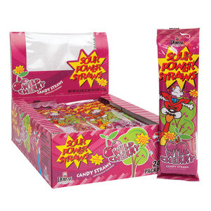 Sour Power Staws Wild Cherry