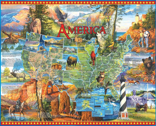 National Parks (530pz) - 1000 Piece
Jigsaw Puzzle