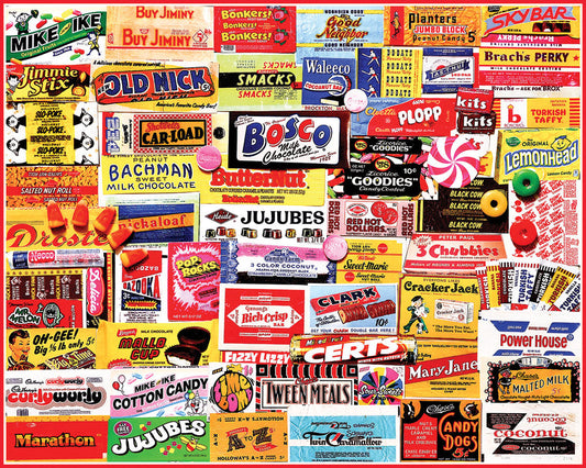 Candy Wrappers (862pz) - 1000 Piece
Jigsaw Puzzle