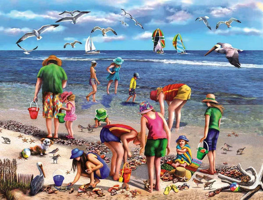 Shell Seekers - 500 Pc Puzzle