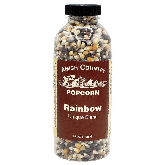 Rainbow Popcorn 14 oz. Bottle