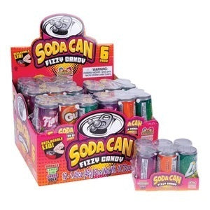 Soda Can Fizzy Candy 1.48 oz.