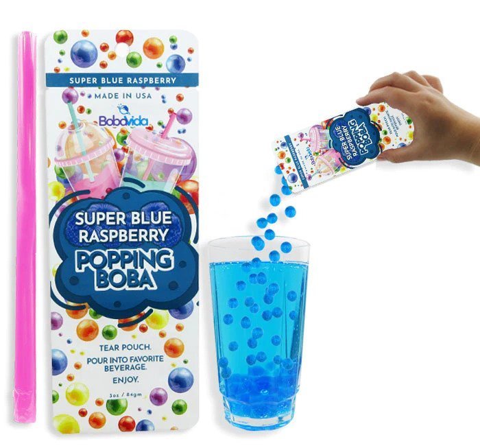 Popping BOBA Single Serve - Blue Raspberry – Old North State Candy and ...
