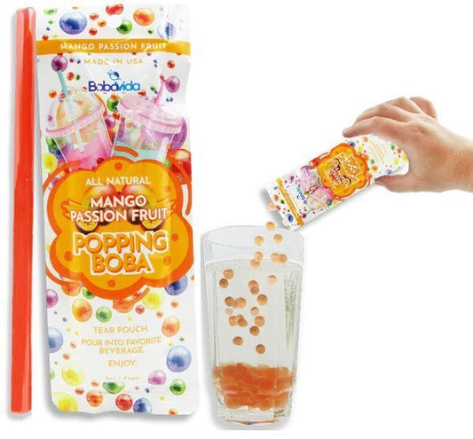 Popping BOBA Single Serve - Mango Passion Fruit