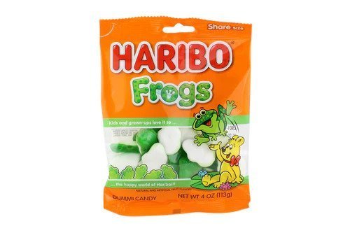 Haribo Gummy Frogs, 4 oz.
