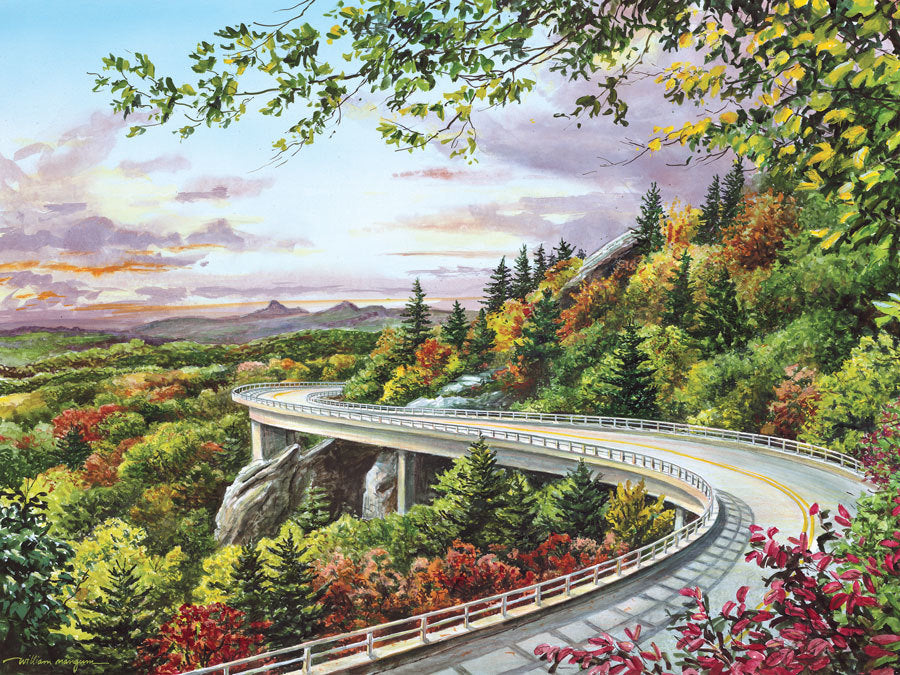 Majestic Byway - 550 Piece Jigsaw Puzzle