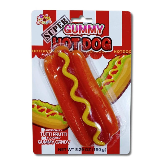 Super Gummy Hot Dog 5.29 oz